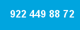 922 449 88 72 922 449 88 72